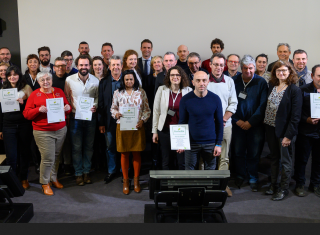 Remise des certificats aux labellisés EcoJardin 2019