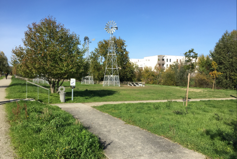 Parc de la Bottière Chenaie à Nantes, labellisé EcoJardin en 2019 / Crédit Arp Astrance