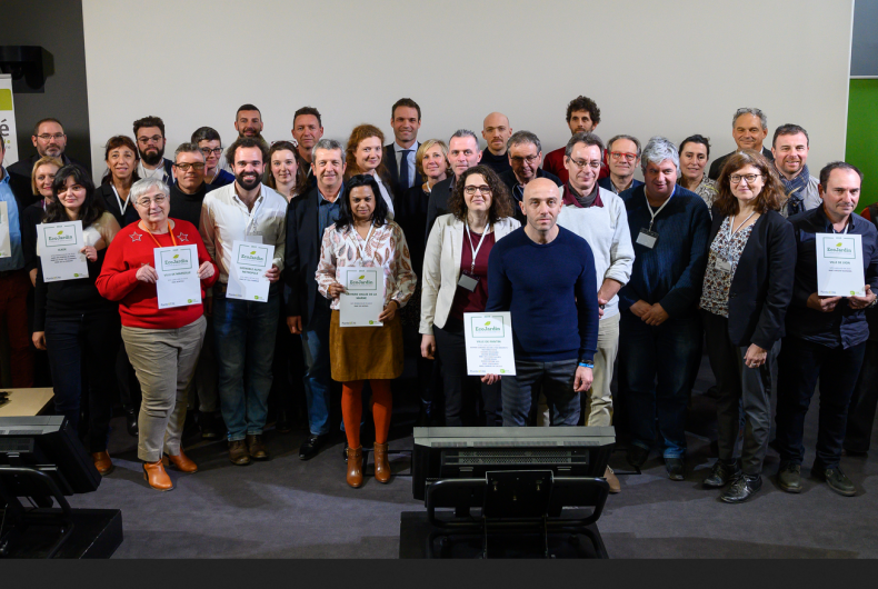 Remise des certificats aux labellisés EcoJardin 2019
