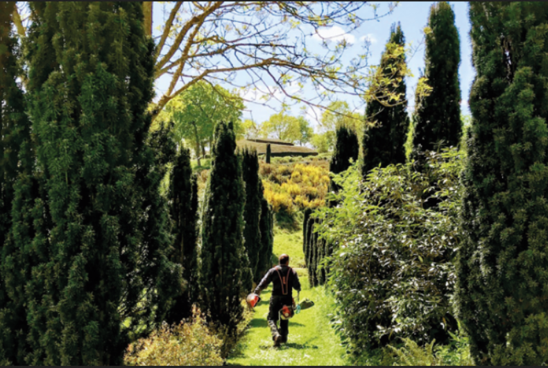 Domaine de La Roche Jagu, labellisé EcoJardin - crédit : Glenn Gilbert-Briand, éco-jardinier.