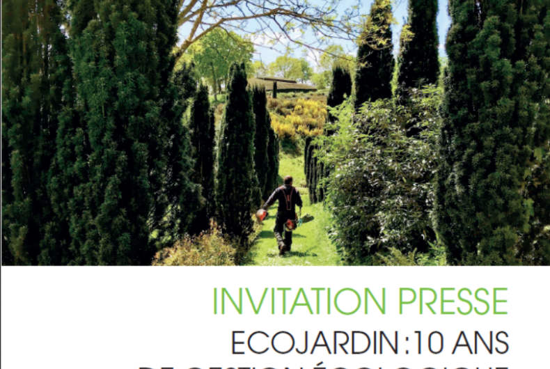 Invitation presse. Crédit photo : Glenn Gilbert-briand, éco-jardinier