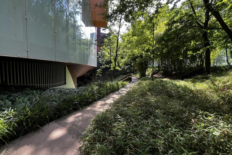 Jardin du musée du Quai Branly – Jacques Chirac. ©ARP Astrance