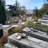 Massifs entre les sépultures