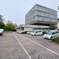 Parking faisant l'objet d'un projet de désimperméabilisation