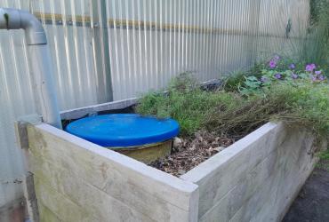 Jardin de pluie hors-sol